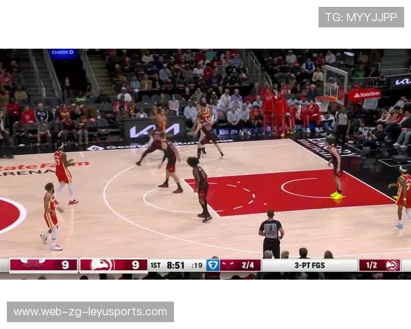 公牛团队执行挡拆策略达成高效进攻